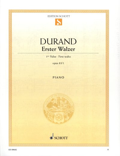 A. Durand: Erster Walzer Es-Dur op. 83/1