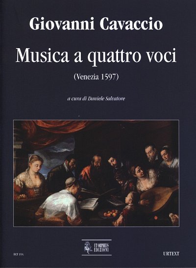 AQ: G. Cavaccio: Musica a quattro voci, 4Mel (Part) (B-Ware)