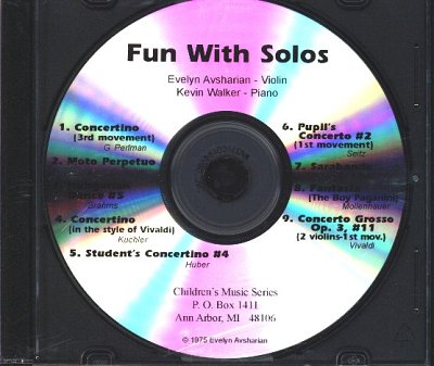E. Avsharian: Fun With Solos (CD)
