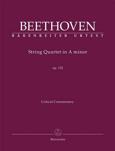 L. v. Beethoven: Streichquartett a-Moll op. 1, 2VlVaVc (Bch)