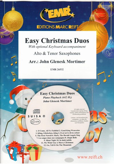 DL: J.G. Mortimer: Easy Christmas Duos, 2Sax