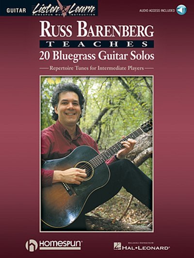 Russ Barenberg Teaches 20 Bluegrass Guitar , Git (+OnlAudio)