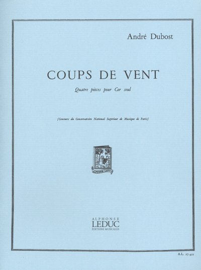 Coups de Vent, 4 Pièces, Hrn (Part.)