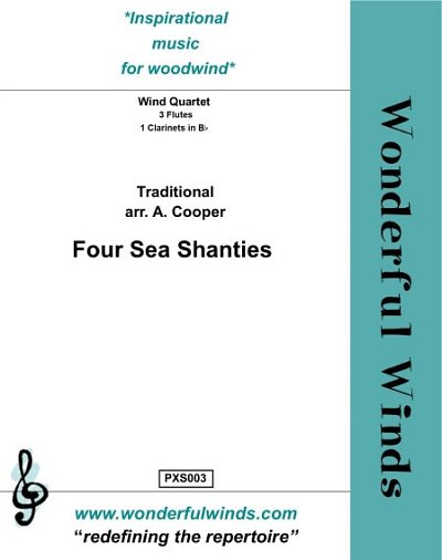 A. Cooper: Four Sea Shanties, 3FlKlar (Pa+St)