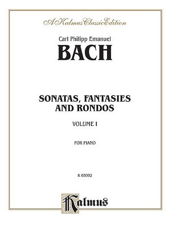 C.P.E. Bach: Sonatas, Fantasias & Rondos 1, Klav