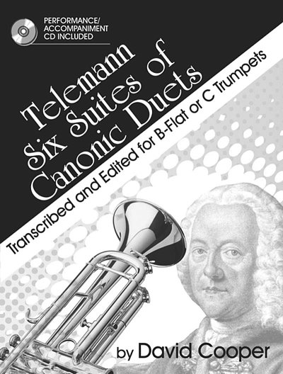 G.P. Telemann: Telemann Six Suites of Canonic , 2Trp (Bu+CD)