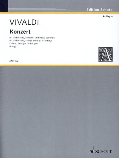 AQ: A. Vivaldi: Konzert D-Dur RV 404  (KASt) (B-Ware)