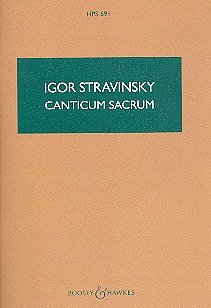I. Stravinsky: Canticum sacrum