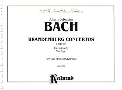 J.S. Bach: Brandenburg Concertos, Volume I, Klav