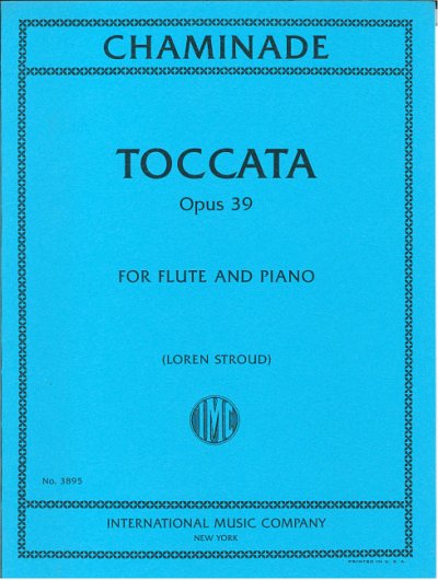 C. Chaminade: Toccata op. 39, FlKlav (KlavpaSt)
