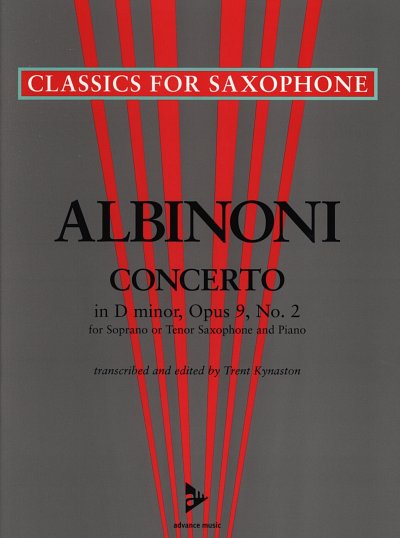 T. Albinoni: Concerto A Cinque D-Moll Op 9/2 - Ob Str Classi