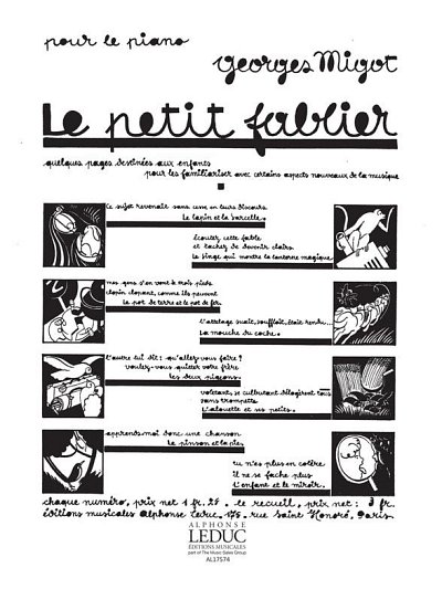 G. Migot: Le Petit Fablier No.6, Klav