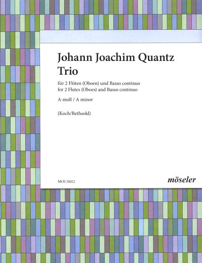 J.J. Quantz: Trio A-Moll