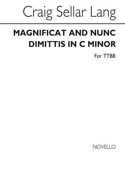 Magnificat And Nunc Dimittis for TTBB Chorus (Chpa)