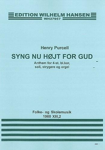 H. Purcell: Sing Unto The Lord, GchKlav (Chpa)