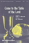 J. Althouse: Come to the Table of the Lord, Gch;Klav (Chpa)