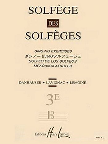 A. Lavignac: Solfège des Solfèges Vol.3E sans accompagnement