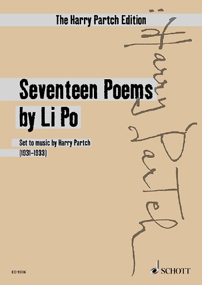 DL: H. Partch: Seventeen Poems by Li Po