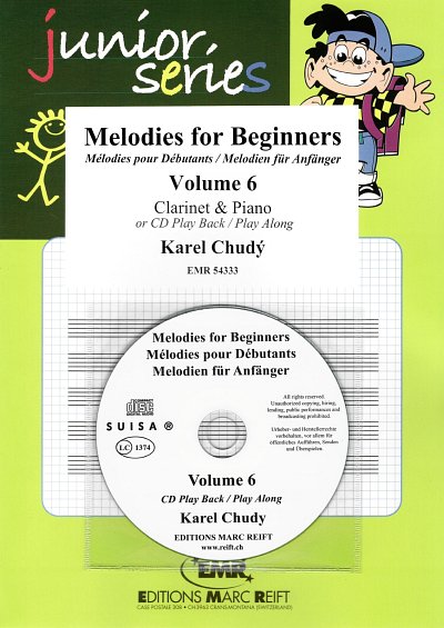 K. Chudy: Melodies for Beginners Volume 6, KlarKlv (+CD)