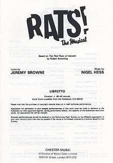 N. Hess: Rats - The Musical, GesKlav