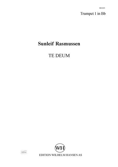 S. Rasmussen: Te Deum (Stsatz)