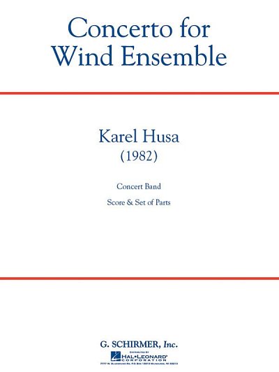 K. Husa: Concerto for Wind Ensemble, Blaso (Pa+St)