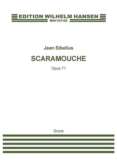 J. Sibelius: Scaramouche Op. 71, Sinfo (Part.)
