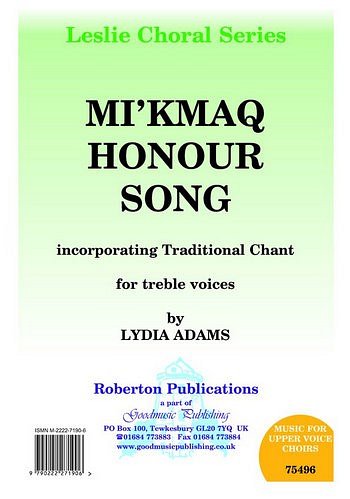 Mi'Kmaq Honour Song, Ch2Klav (Chpa)