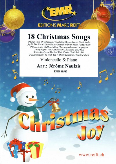 J. Naulais: 18 Christmas Songs, VcKlav