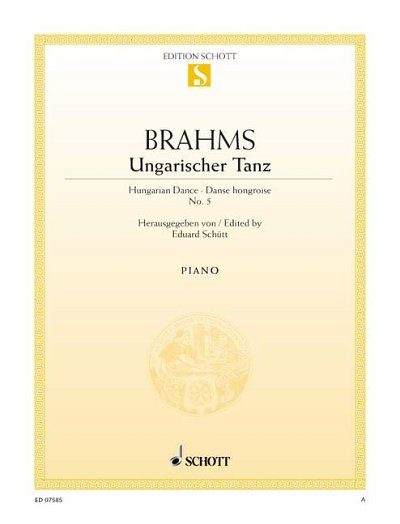 J. Brahms: Danse hongroise No. 5