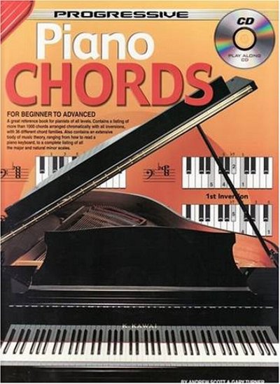 G. Turner: Progressive Piano Chords, Klav (+CD)