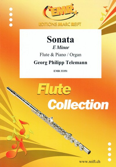 DL: G.P. Telemann: Sonata E Minor, FlKlav/Org