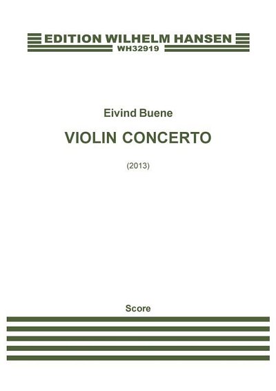 E. Buene: Violin Concerto, VlOrch (Part.)