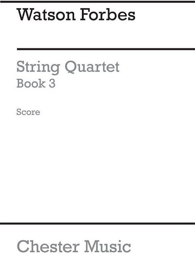 Easy String Quartets Book 3 (Score Only), 2VlVaVc (Part.)