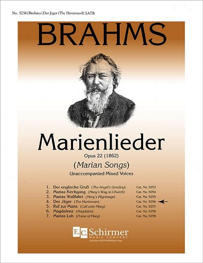 J. Brahms: Marienlieder: No. 4. Der Jaeger, Gch;Klav (Chpa)