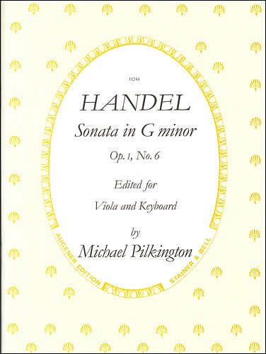 G.F. Händel: Sonata in G minor Op.1 No.6