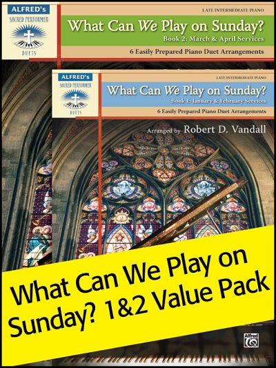 R.D. Vandall: What Can We Play on Sunday? Book 1/2, Klav