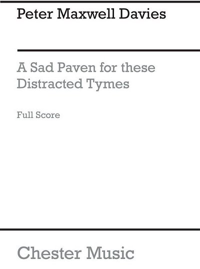 A Sad Paven For These Distracted Tymes, 2VlVaVc (Part.)