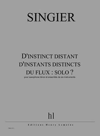 D'Instinct Distant D'Instants Distincts Du Flux (Pa+St)