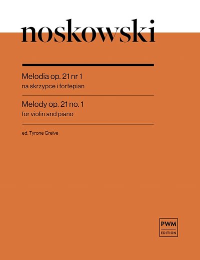 Melody for Violin and Piano, Op. 21 No. 1, VlKlav (KlavpaSt)