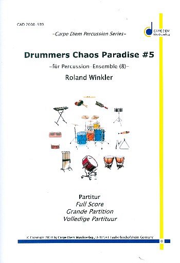 R. Winkler: Drummers Chaos Paradies #5, Percens (Pa+St)