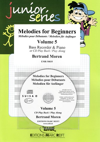 B. Moren: Melodies for Beginners Volume 5, BbflKlav (+CD)