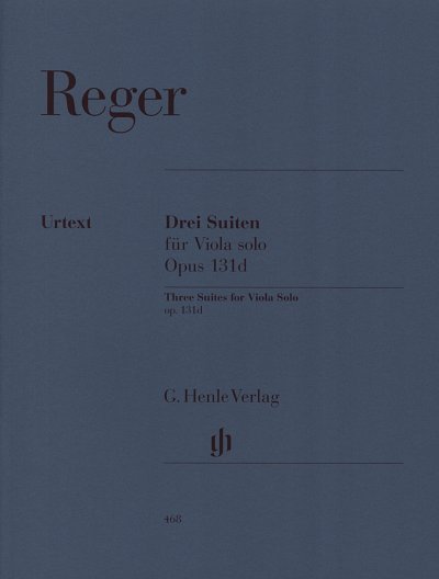 R. Max: Drei Suiten für Viola solo op. 131 d , Va