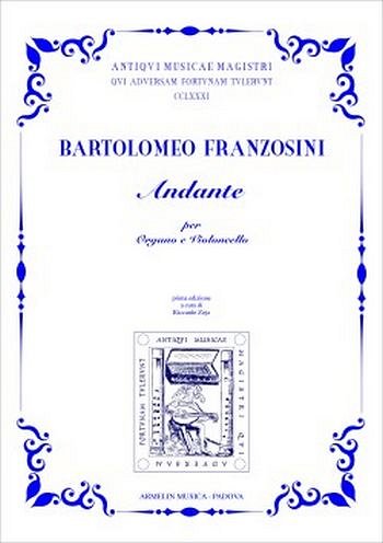 B. Franzosini: Andante Per Violoncello e Organo