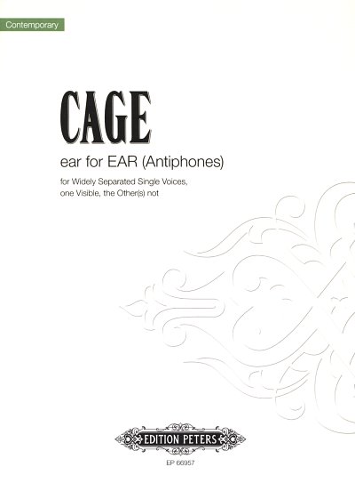 J. Cage: Ear For Ear Antiphonies