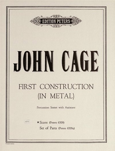 J. Cage: Construction 1