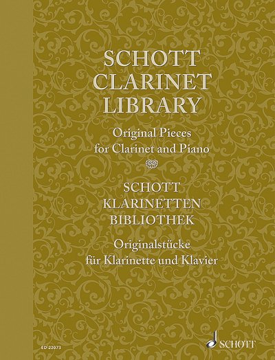 DL: M. Rudolf: Schott Klarinetten-Bibliothek, KlarKlav (Pa+S