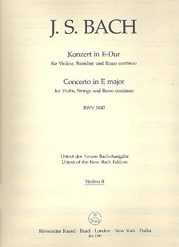 J.S. Bach: Concerto in E major BWV 1042