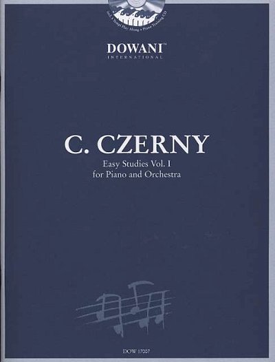 C. Czerny: Easy Studies Vol. 1 for Piano and Orc, Klav (+CD)