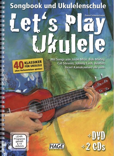 D. Schusterbauer: Let's Play Ukulele, Uk (+2CDDVD)